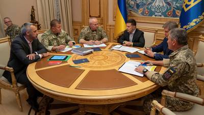 Ukraine’s president seeks urgent peace talks after fatal shelling