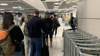 Dublin Airport apologises for ‘chaotic’ queues of up to two hours at security