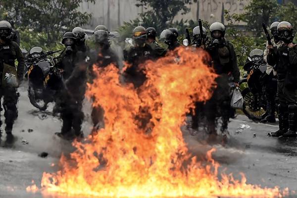 Two students killed in protests against Venezuelan leader