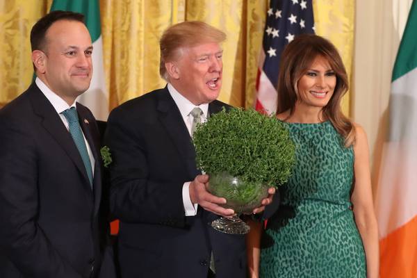 Trump’s Irish visit came a ‘little bit out of the blue,’ Varadkar says