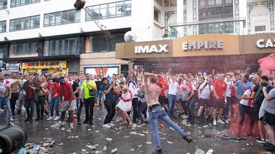 Pent-up emotion exposes England’s ugly side in Euro 2020 final chaos
