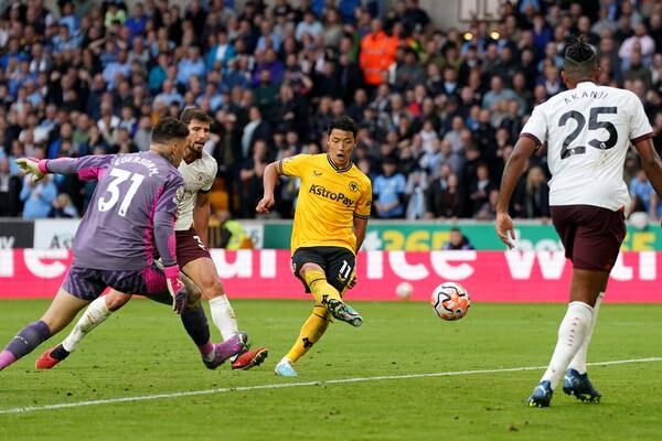 Wolves end Manchester City’s perfect start to the season with win at Molineux