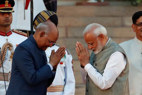 Modi sworn in for second term as India’s prime minister