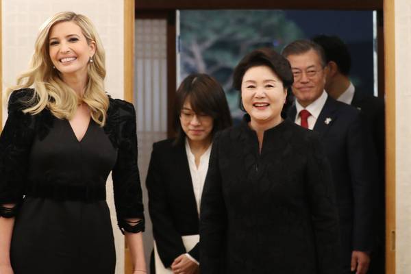 Ivanka Trump hails US-South Korea ties as Seoul gears up for North talks