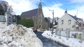 Roundwood village emerges from extreme snow conditions