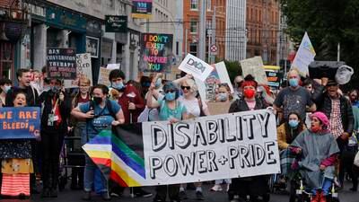 Ireland’s first ‘disability pride’ parade takes place in Dublin 