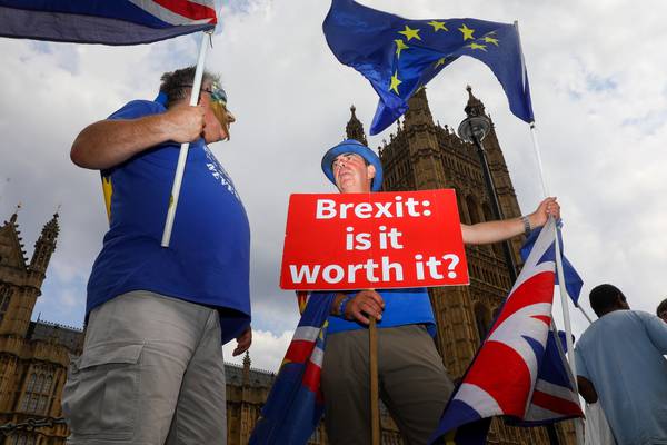 UK voters want referendum on final Brexit deal, YouGov poll shows