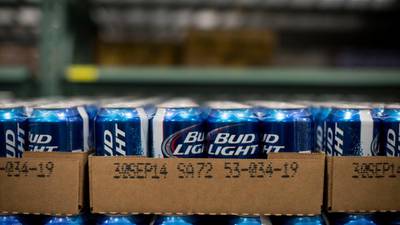 Anheuser-Busch’s growth hit by  fall-off in European sales