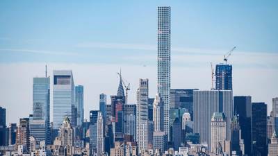 Infuriated residents of supertall, superexpensive New York tower sue developers for $125m