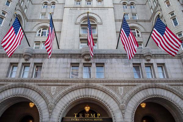 Trump reaches $375m deal to sell Washington hotel