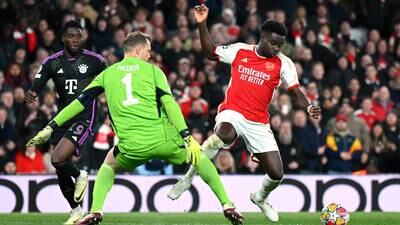 Arsenal hold their nerve to pull off second-half salvage job against Bayern