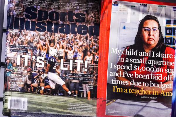 Decline of Sports Illustrated leaves behind fading years of glory