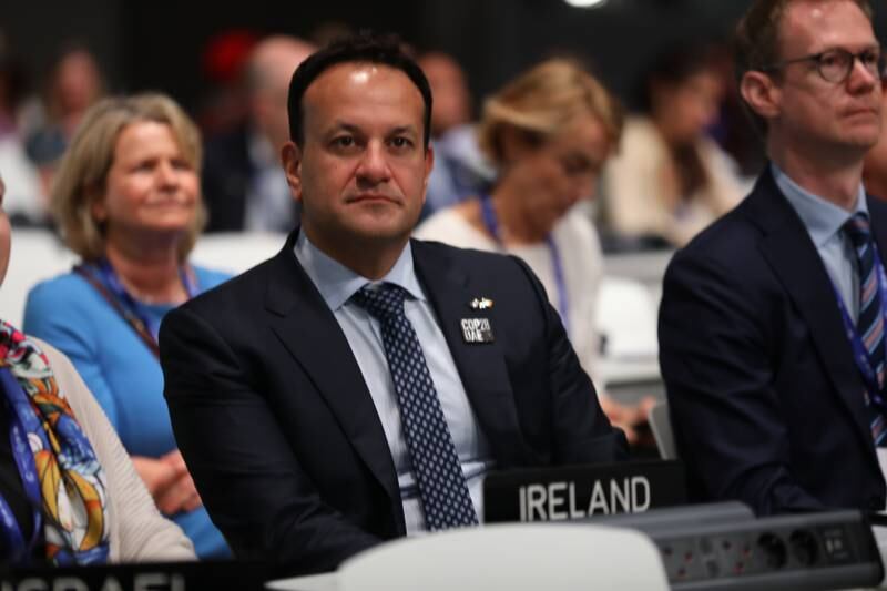 Global leaders must respond to climate alarm that has never rung so loudly, Taoiseach tells Cop28