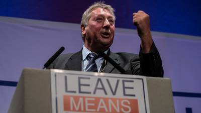 DUP will ‘work to defeat Brexit deal’, says Sammy Wilson