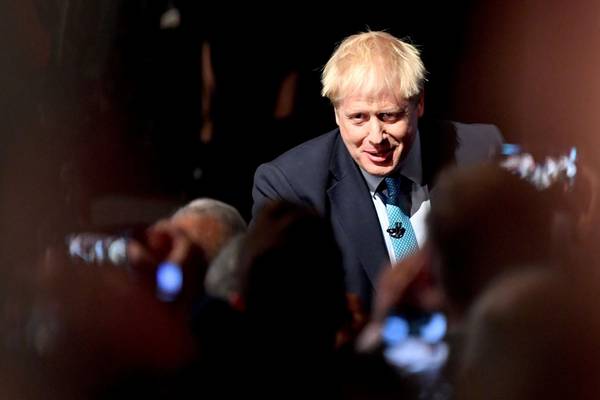 Brexit: Johnson says UK wants no checks at or near Irish border