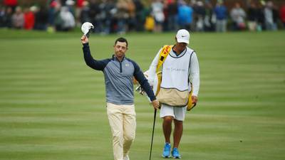 Rory McIlroy roars home after finding second row of grid to his liking