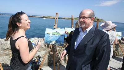 Hot debate at sunny Dalkey book event