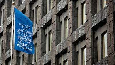 Sweden's central bank cuts rates again