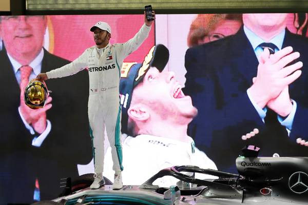 Lewis Hamilton caps off season with Abu Dhabi win