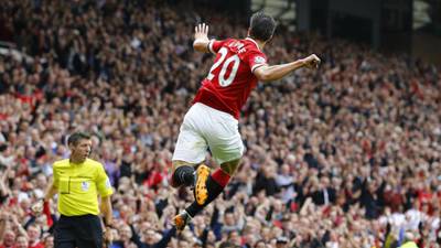 Robin van Persie lauds United’s attacking qualities