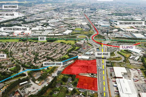 €9m Naas Road site offers significant scope for residential development