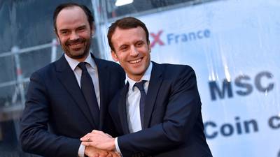 Macron names conservative Edouard Philippe as prime minister
