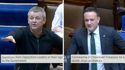 'Brass neck' accusations fly as Varadkar and Boyd-Barrett clash in Dáil