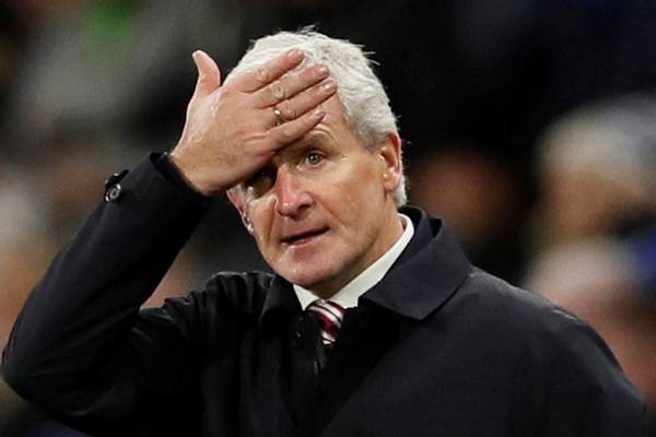 Stoke sack Mark Hughes after FA Cup exit at Coventry
