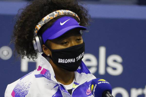 Naomi Osaka vows to keep highlighting racial injustice after US Open first round win