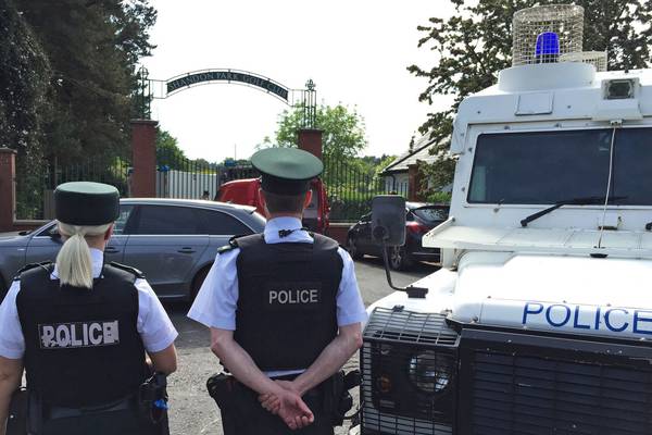 Suspected bomb discovered under police officer’s car in Belfast