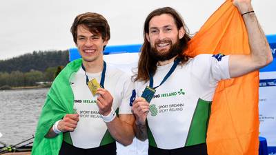 Irish rowers win gold and silver at European Championships