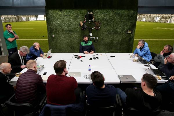 Andy Farrell’s first media briefing: the door isn’t closed on Rob Kearney