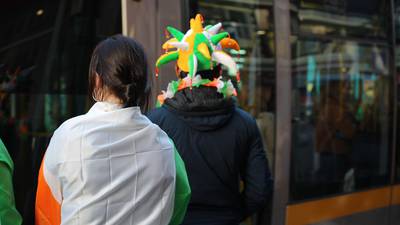 Public transport on St Patrick’s Day: A riot of green flags, shamrocks and alcohol