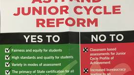 Bruton criticises display of ASTI posters in classrooms