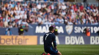 Ronaldo misses penalty as Real Madrid held at Malaga