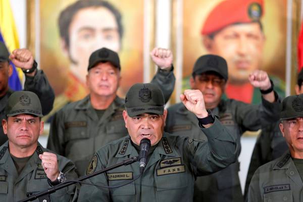 Venezuela pledges to keep troops on border to stop ‘violations’