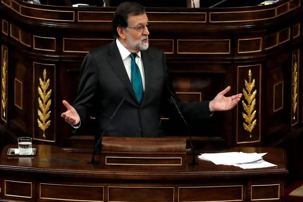 Endgame for Spain’s Rajoy as parliament turns against him