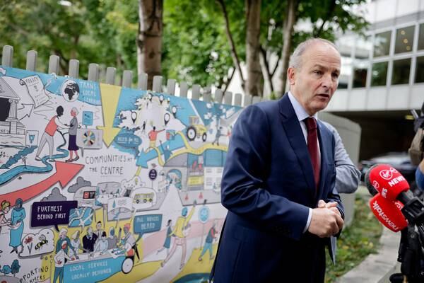 Micheál Martin: ‘I believe in the Wolfe Tone idea of uniting people. That’s hard work’