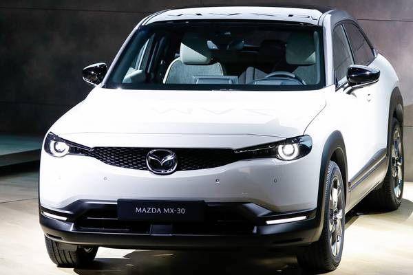 Mazda reveals its new all-electric crossover