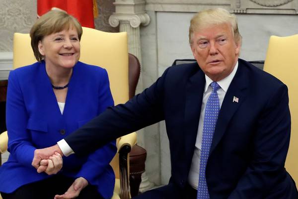Merkel makes little progress with Trump over sanctions