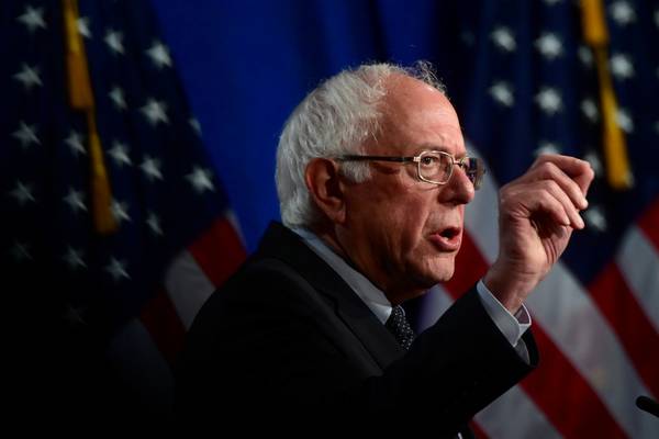 Fintan O’Toole: Bernie Sanders’s former limitation is now his great strength