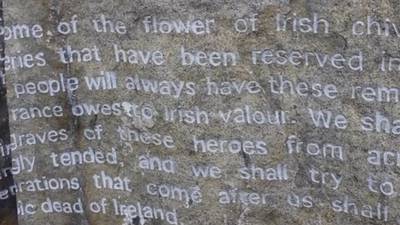 Irish WWI soldiers had ‘unconquerable spirit’ - Marshal Foch