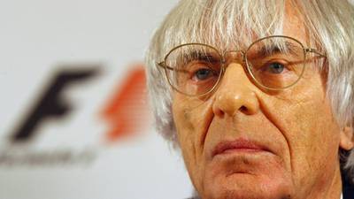 Ecclestone facing bribery charges in Germany