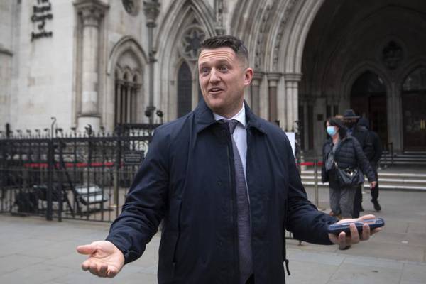 Tommy Robinson to pay £100,000 to Syrian schoolboy in libel case loss