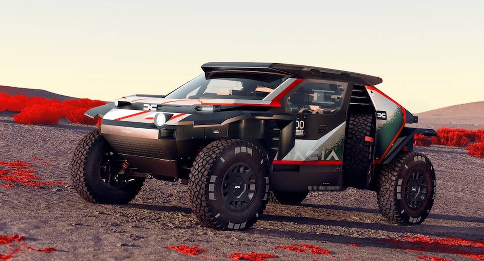 The Dacia Sandrider, aiming for success at the Dakar Rally in 2025