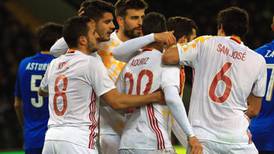 Veteran striker Aritz Aduriz earns Spain a draw against Italians