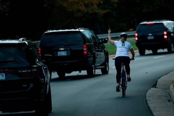 Woman who gave Trump the finger elected in Virginia