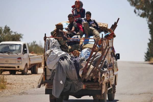 Syria army widens southwest offensive as UN says 45,000 flee