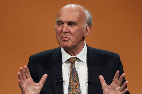 Border still major impediment to final deal on Brexit, Vince Cable says