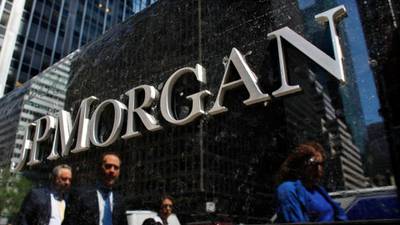 JP Morgan’s earnings fall as revenue from securities drop